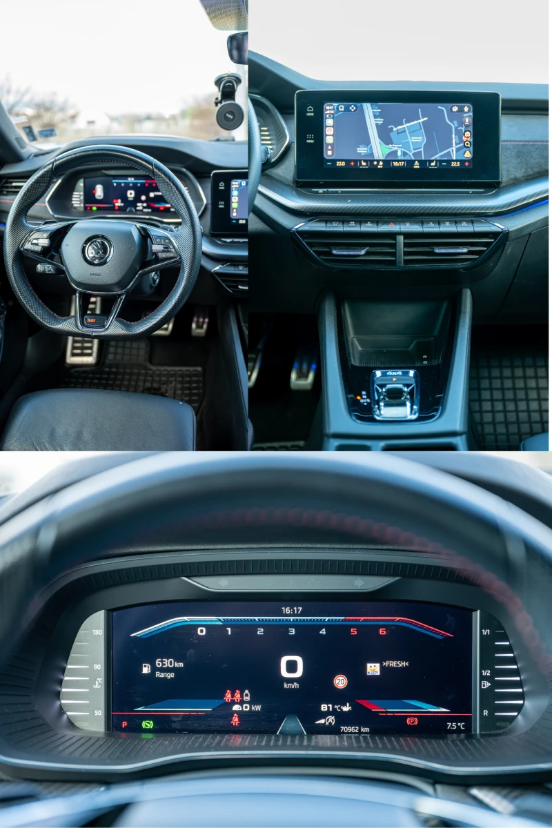 Skoda Octavia RS Plus 2.0 TDI 4x4 DSG, снимка 8 - Автомобили и джипове - 53335428