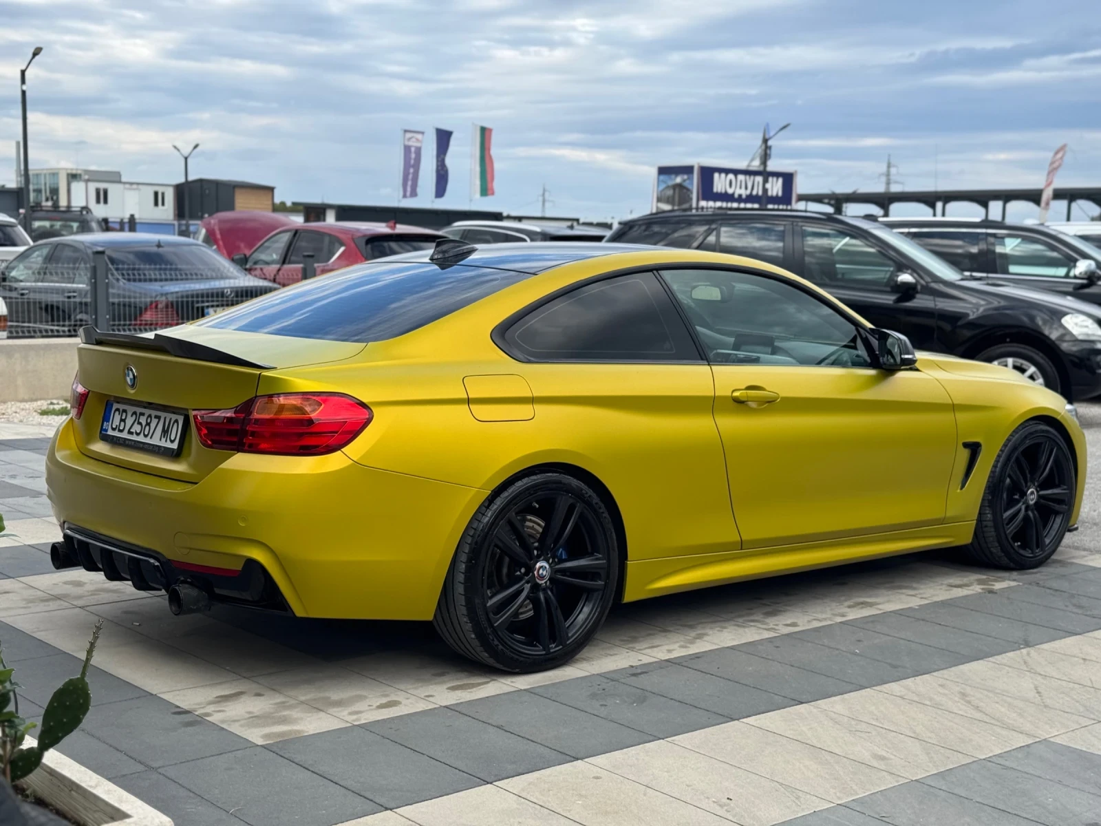 BMW 430 M-PACK XDRIVE full 3M AUSTIN YELLOW фолио  - изображение 4