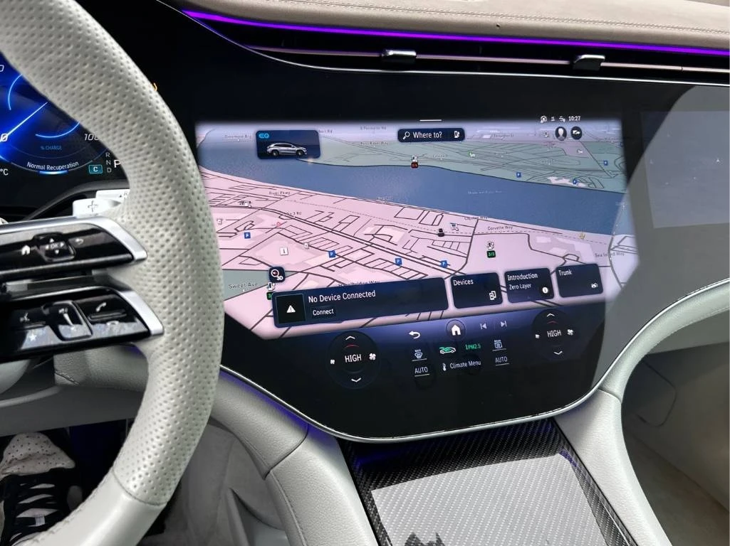 Mercedes-Benz EQS 580 4MATIC * МАСАЖИ* ДИСТРОНИК* 360 КАМЕРА* ОБДУХВ - изображение 9