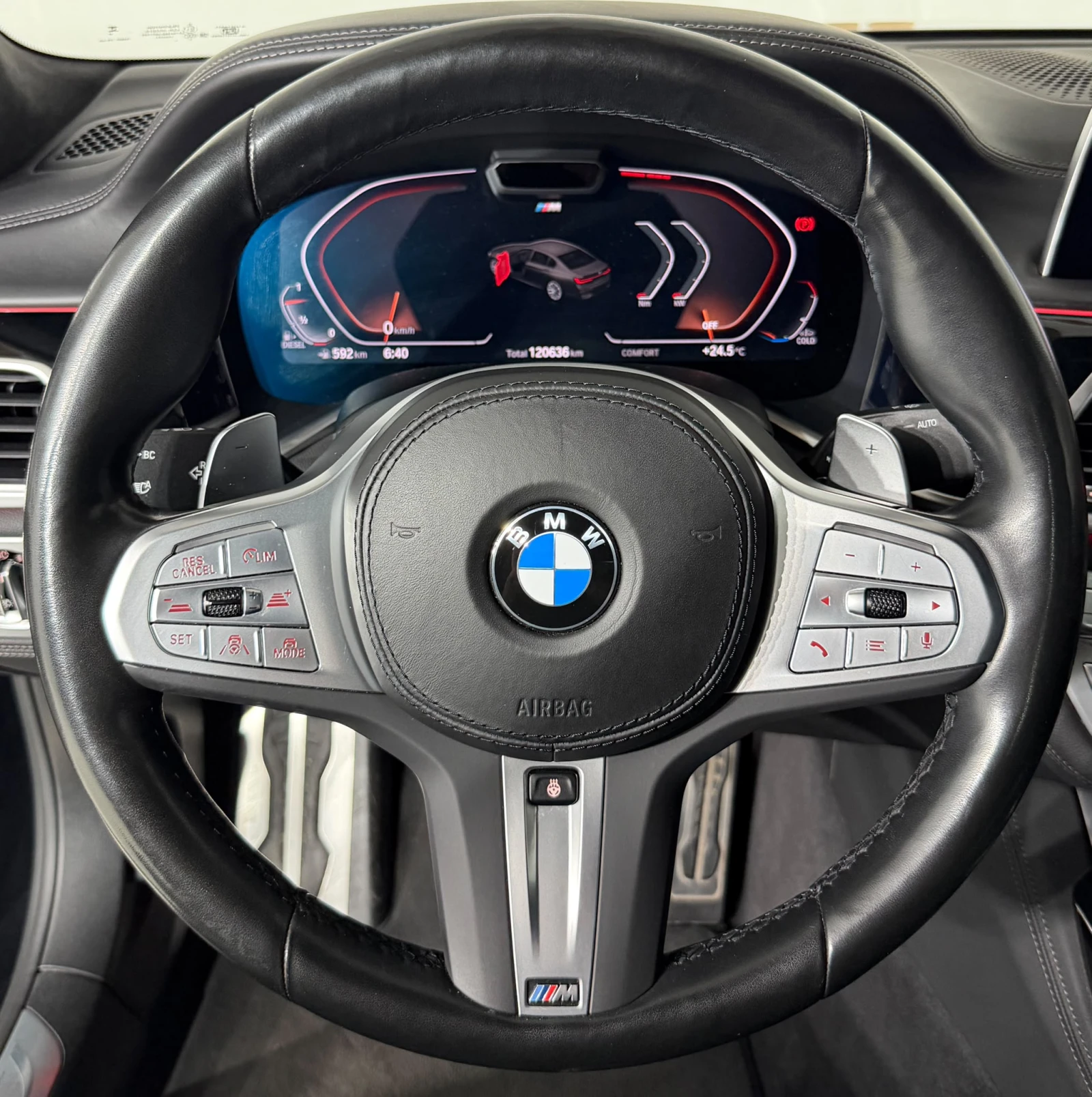 BMW 740 LD* M-Sport* Massage* TV* Bowers* HuD* FULL, снимка 14 - Автомобили и джипове - 55465382