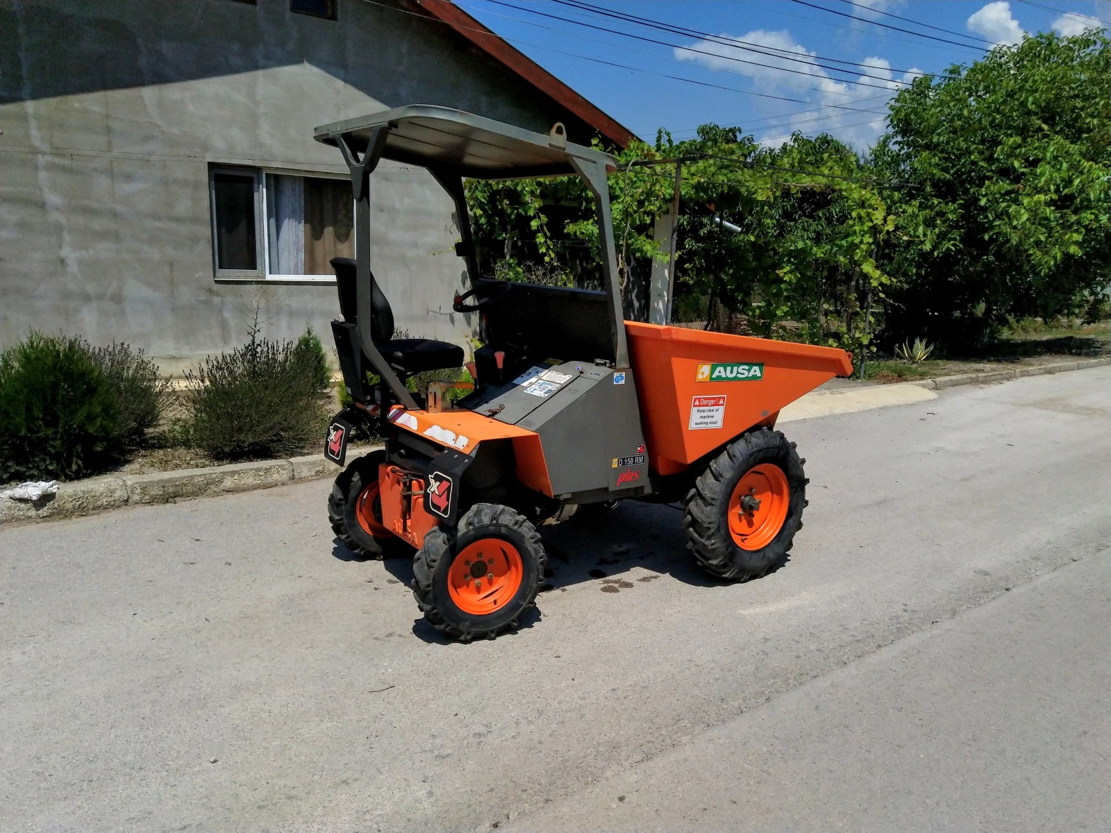 Машини за насипни материали Друга AUSA D150RM 4x4 - изображение 7