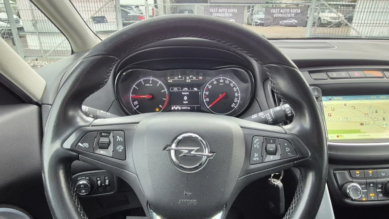 Opel Zafira 1.4i Turbo* 7местен* 2017 * Бартер, снимка 13 - Автомобили и джипове - 53597641