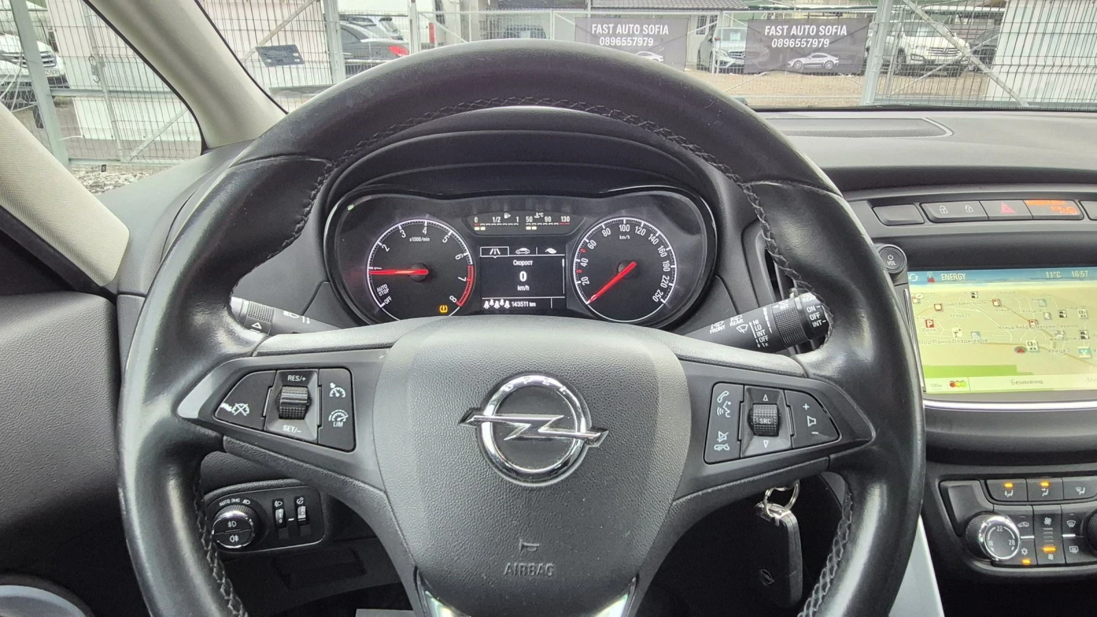 Opel Zafira 1.4i Turbo* 7������* 2017 * ������ | Mobile.bg � ����������� 13