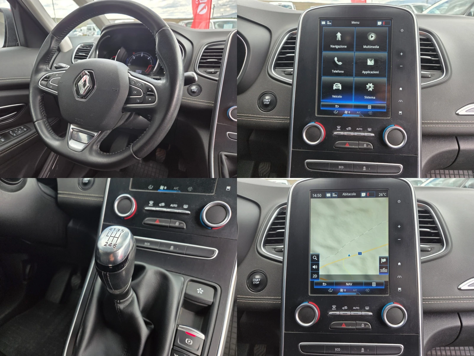 Renault Grand scenic 1.7 dci лизинг, снимка 10 - Автомобили и джипове - 54133142