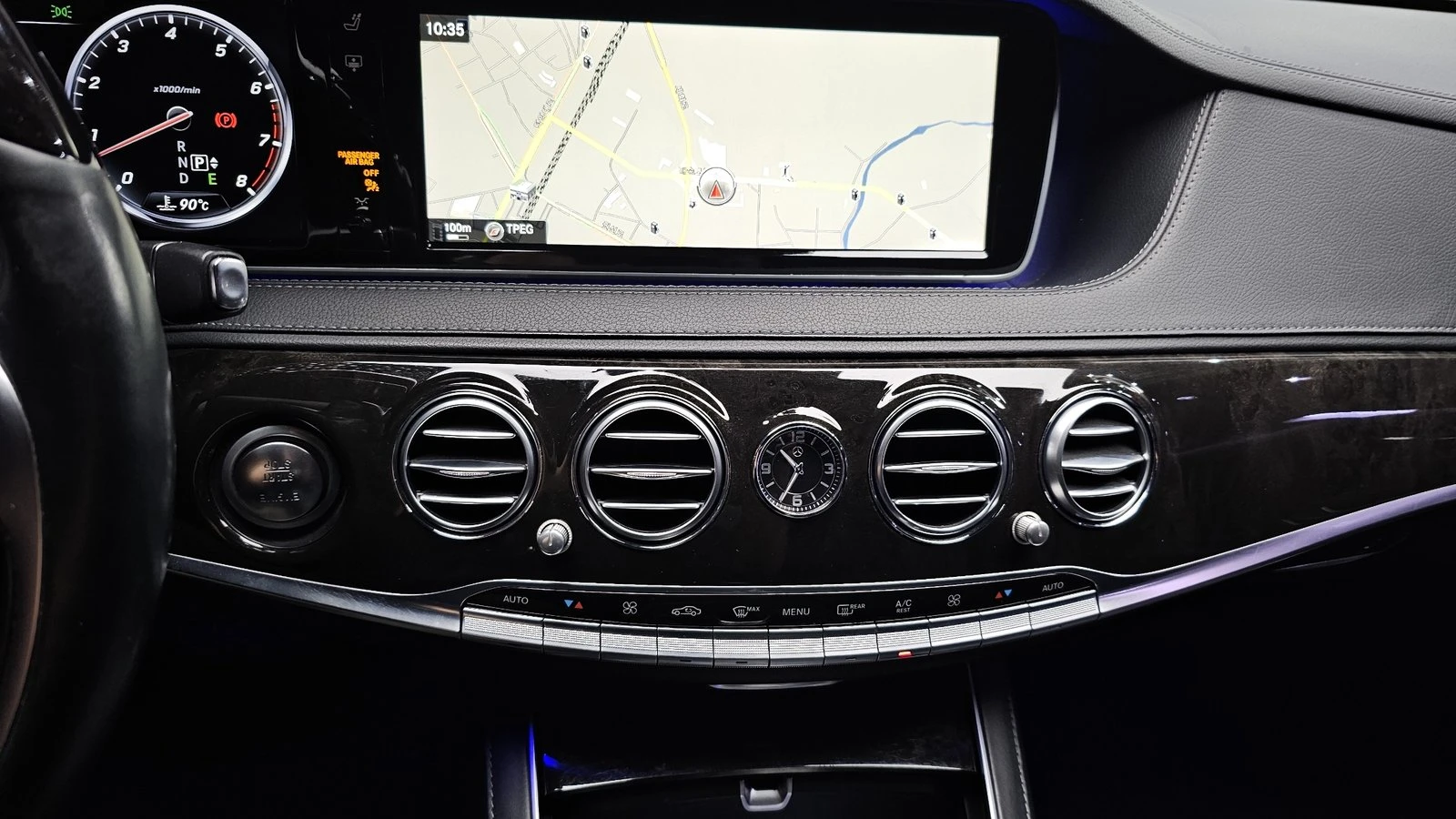 Mercedes-Benz S 500 ЛЮК* ОБДУХВАНЕ* HUD* 360* КРАЙНА ЦЕНА, снимка 13 - Автомобили и джипове - 55344704