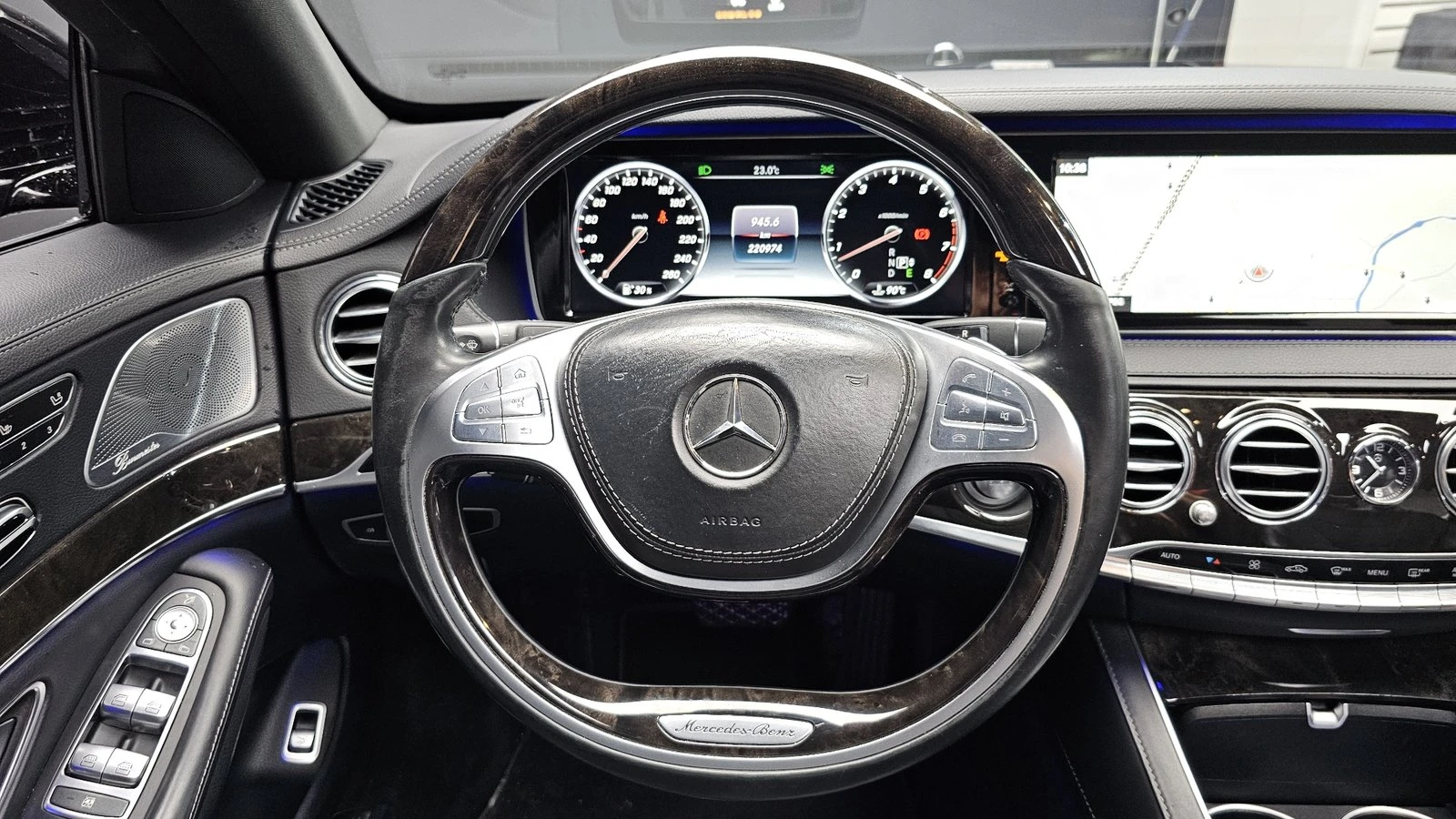 Mercedes-Benz S 500 ЛЮК* ОБДУХВАНЕ* HUD* 360* КРАЙНА ЦЕНА, снимка 12 - Автомобили и джипове - 55344704