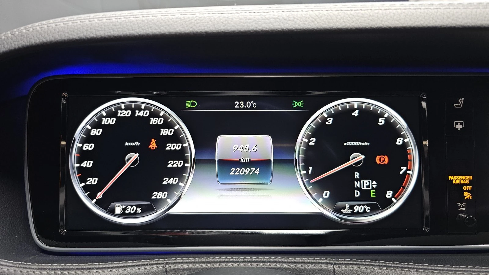 Mercedes-Benz S 500 ЛЮК* ОБДУХВАНЕ* HUD* 360* КРАЙНА ЦЕНА, снимка 8 - Автомобили и джипове - 55344704