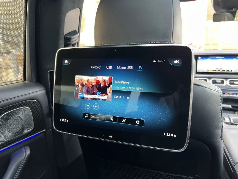 Mercedes-Benz GLS 63 AMG 4M/NIGHT/CARBON/BURM/PANO/HEAD UP/360/EXCLUSIV/, снимка 14 - Автомобили и джипове - 52723417