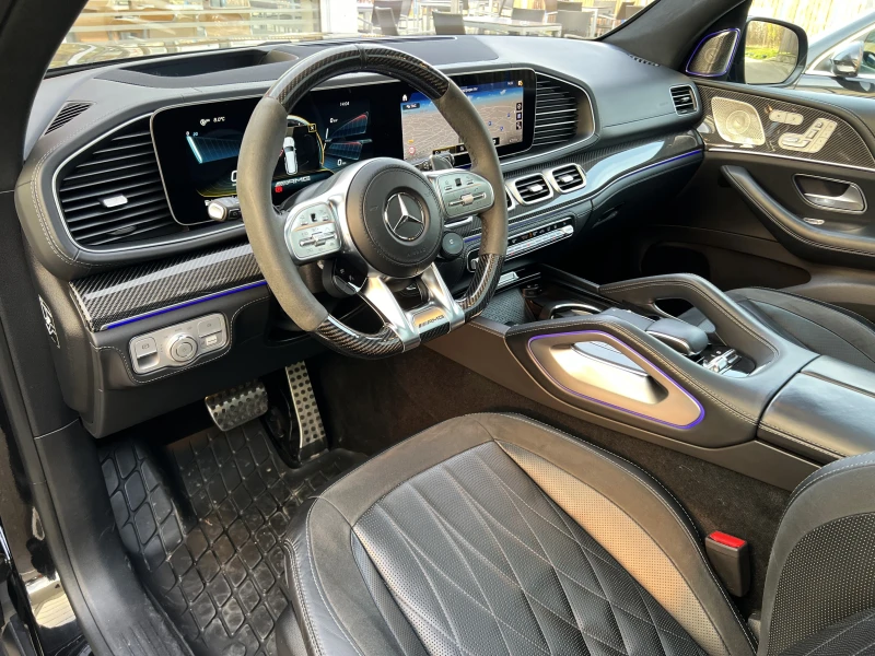 Mercedes-Benz GLS 63 AMG 4M/NIGHT/CARBON/BURM/PANO/HEAD UP/360/EXCLUSIV/, снимка 9 - Автомобили и джипове - 52723417