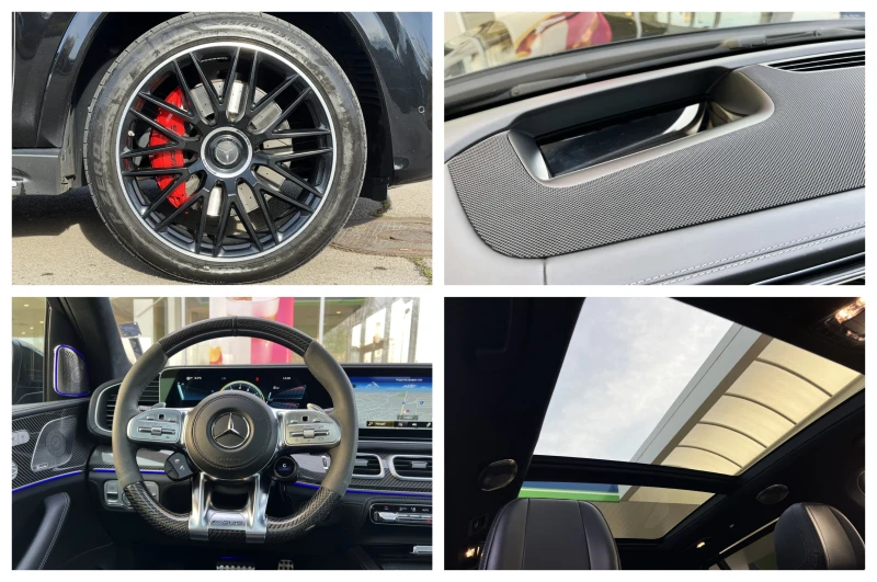 Mercedes-Benz GLS 63 AMG 4M/NIGHT/CARBON/BURM/PANO/HEAD UP/360/EXCLUSIV/, снимка 17 - Автомобили и джипове - 52723417