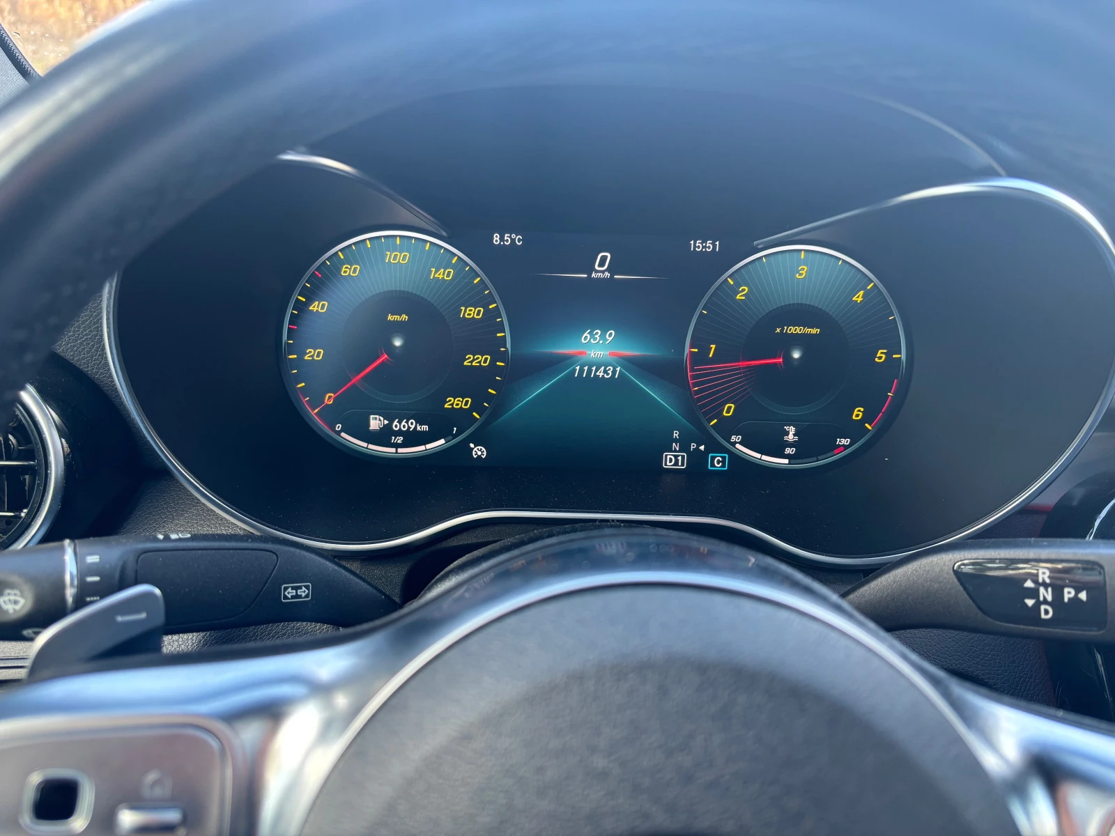 Mercedes-Benz GLC 220 d 4M AMG Coupe, снимка 10 - Автомобили и джипове - 53740787