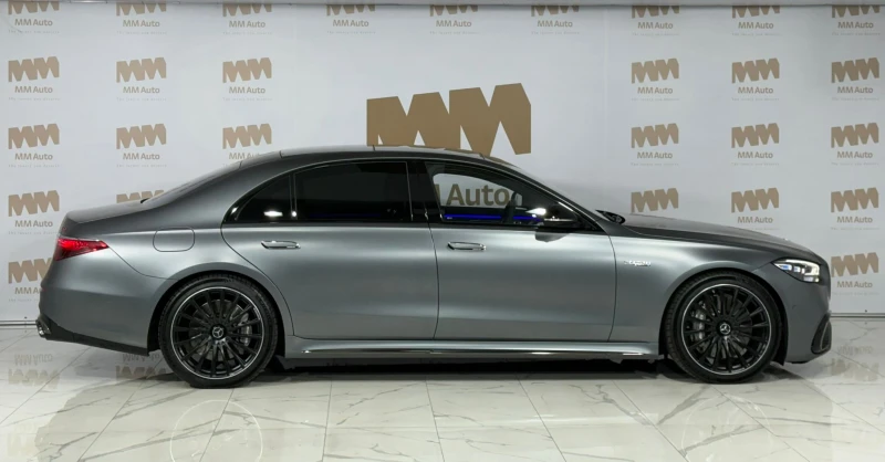 Mercedes-Benz S 63 AMG e performance сив мат ексклузив, снимка 3 - Автомобили и джипове - 46935124