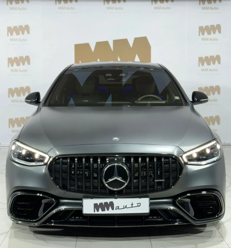 Mercedes-Benz S 63 AMG e performance сив мат ексклузив, снимка 4 - Автомобили и джипове - 46935124