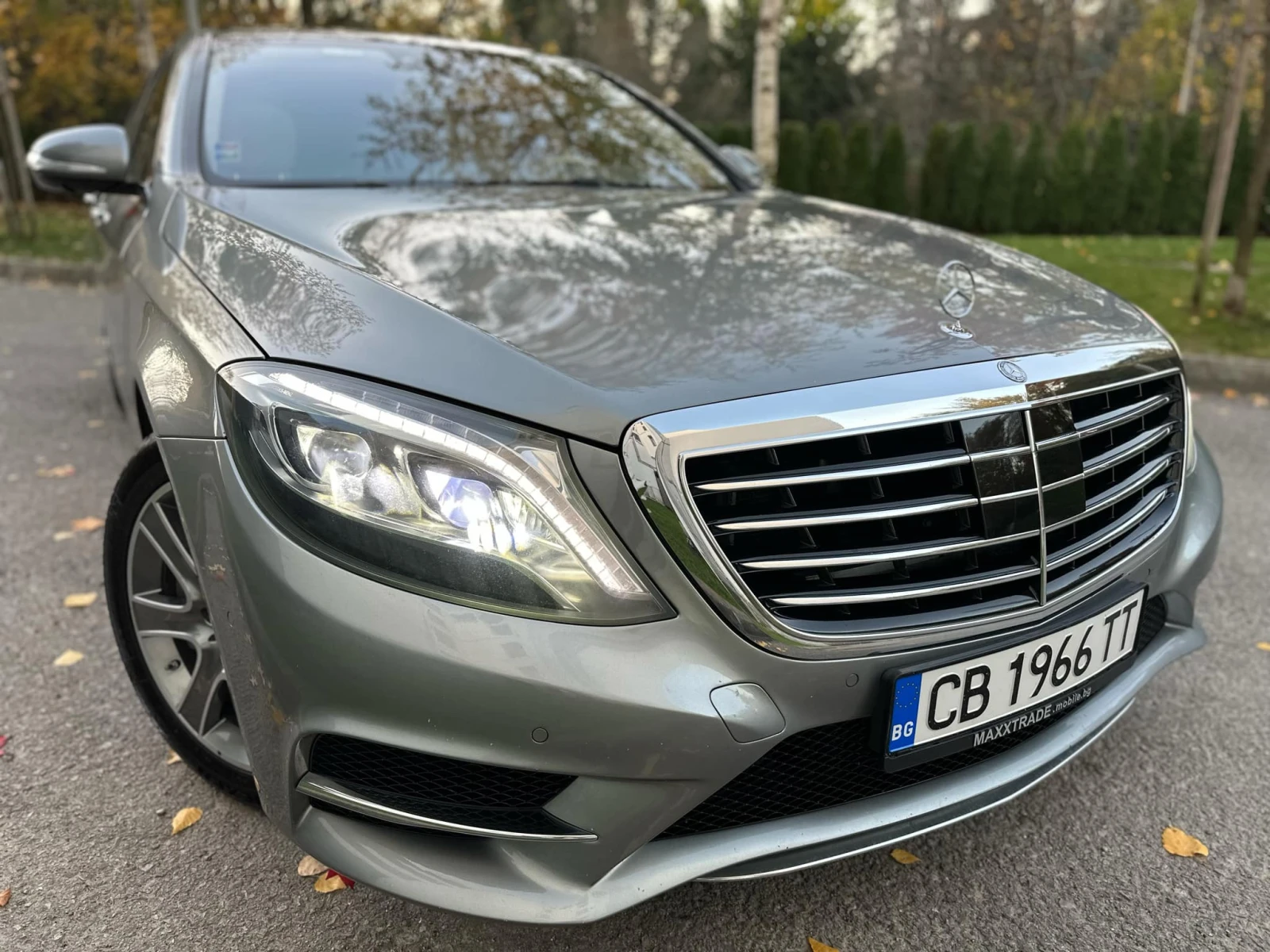 Mercedes-Benz S 500 4MATIC / LONG / AMG OPTIC / ГОТОВ ЛИЗИНГ - [1] 