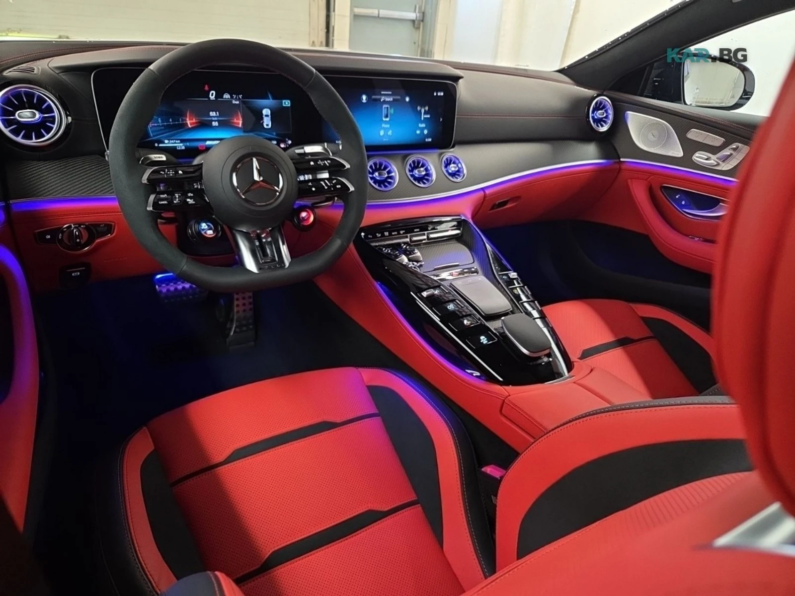 Mercedes-Benz AMG GT 63 4MATIC Автокредит Цена до България, снимка 11 - Автомобили и джипове - 55332303