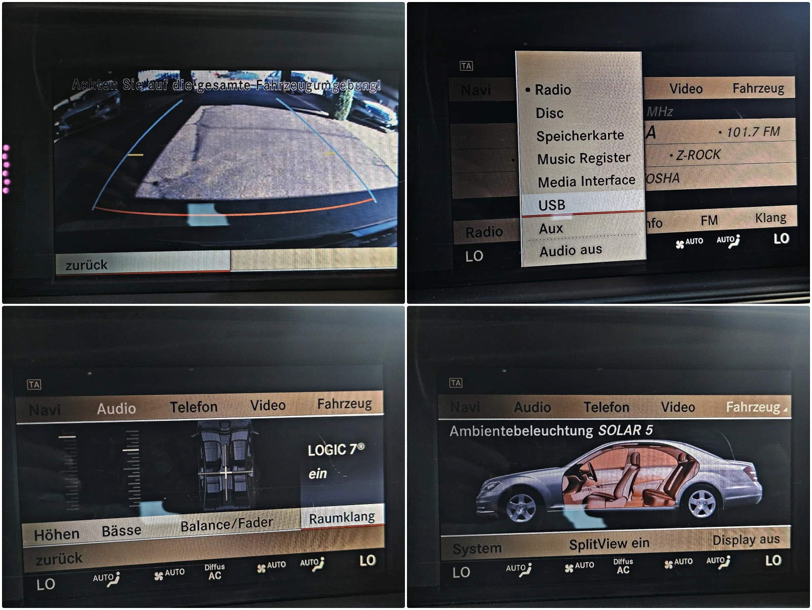 Mercedes-Benz S 350 AMG/FACE/CAMERA/DISTR/NIGHT/HARMAN/KARDON/ОБДУХ/LI, снимка 14 - Автомобили и джипове - 55593186