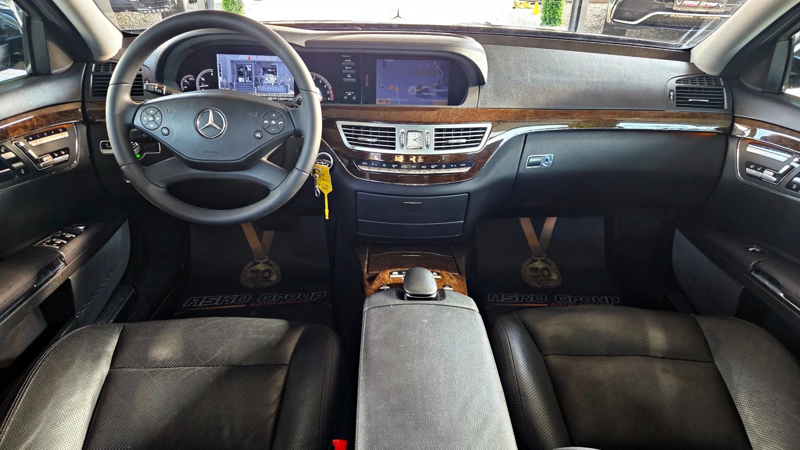 Mercedes-Benz S 350 AMG/FACE/CAMERA/DISTR/NIGHT/HARMAN/KARDON/ОБДУХ/LI, снимка 8 - Автомобили и джипове - 55593186