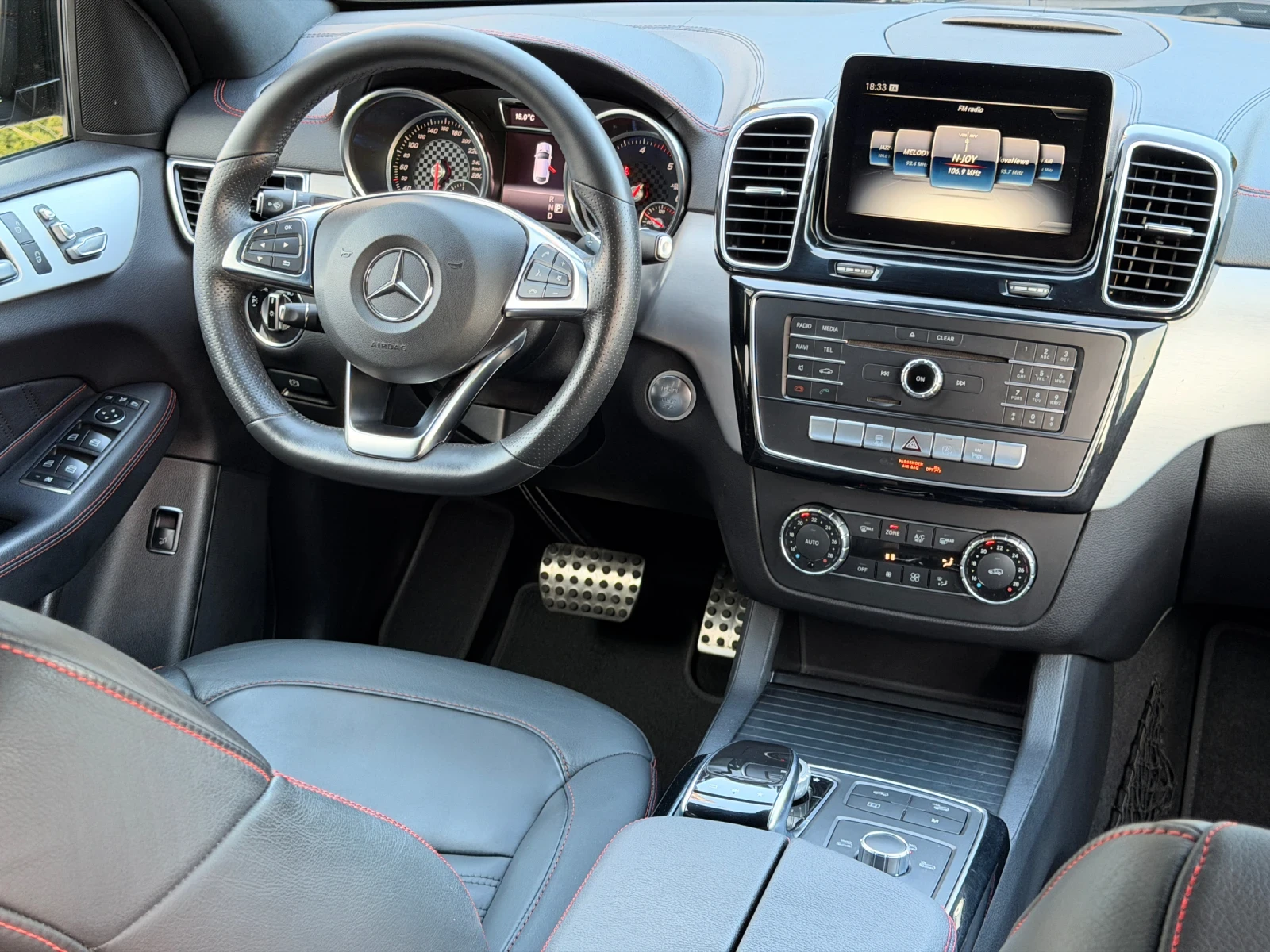 Mercedes-Benz GLE 350 ///AMG-3.0d-9G-TRONIC-LED-КАМЕРА-360-ОТЛИЧЕН-2020г, снимка 12 - Автомобили и джипове - 53786284