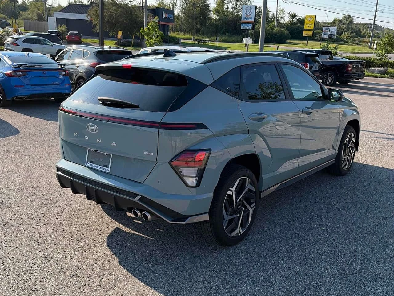 Hyundai Kona N Line Ultimate | CARFAX | АВТОФИНАНСИРАНЕ, снимка 4 - Автомобили и джипове - 55667803