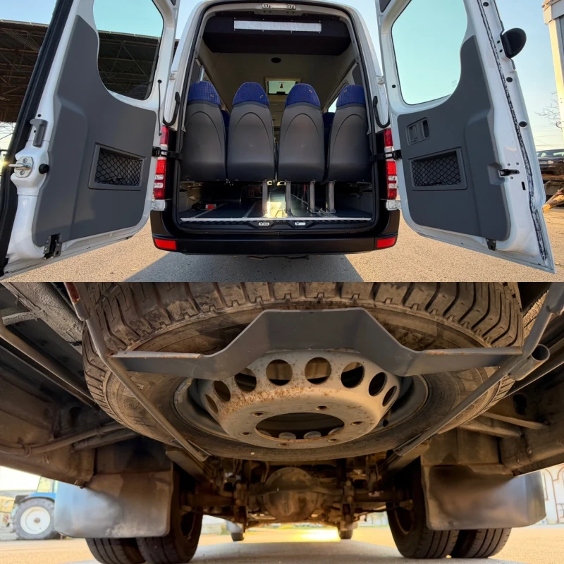 Mercedes-Benz Sprinter 513 CDI авт.врата.23ss Vehixel, снимка 14 - Бусове и автобуси - 52577596