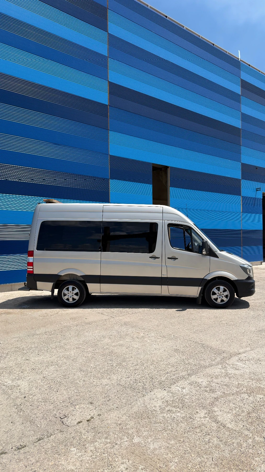 Mercedes-Benz Sprinter 319  BLUETEC  3.5T на теглич, снимка 6 - Бусове и автобуси - 55233156
