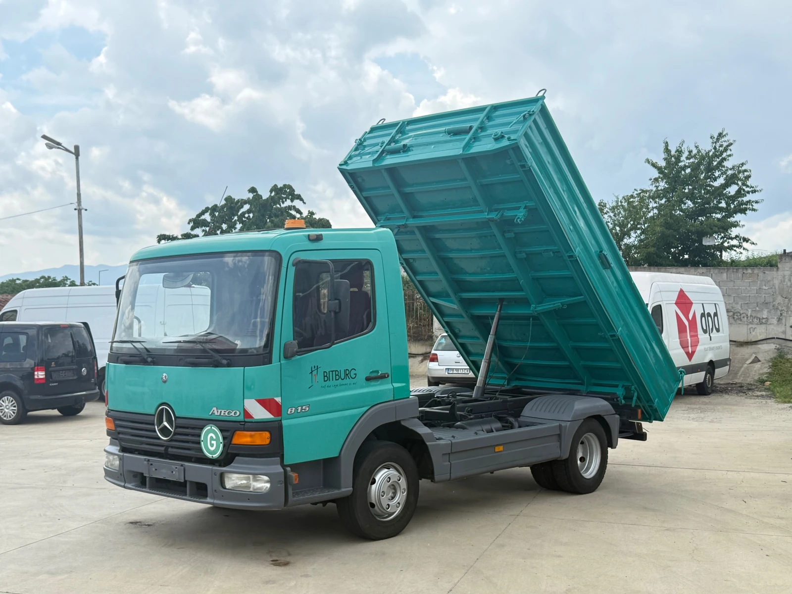 Mercedes-Benz Atego 815 ТРИСТРАНЕН САМОСВАЛ , 237.000 , ТОП , Германия