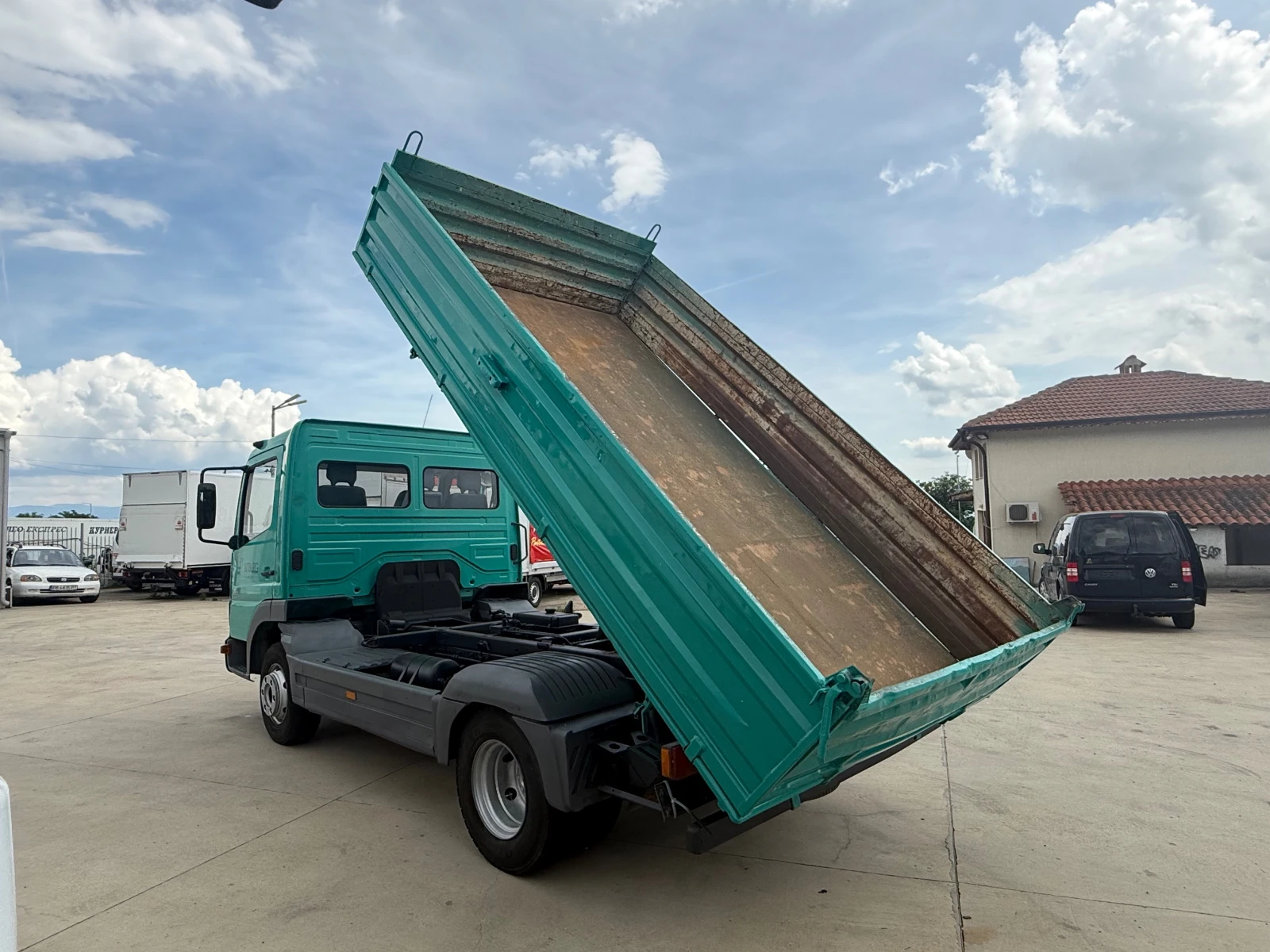 Mercedes-Benz Atego 815 ТРИСТРАНЕН САМОСВАЛ , 237.000 , ТОП , Германия, снимка 4 - Камиони - 54763783