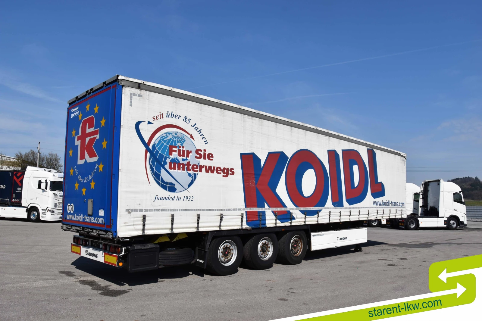 Полуремарке Krone TR26109, снимка 5 - Ремаркета - 53949367