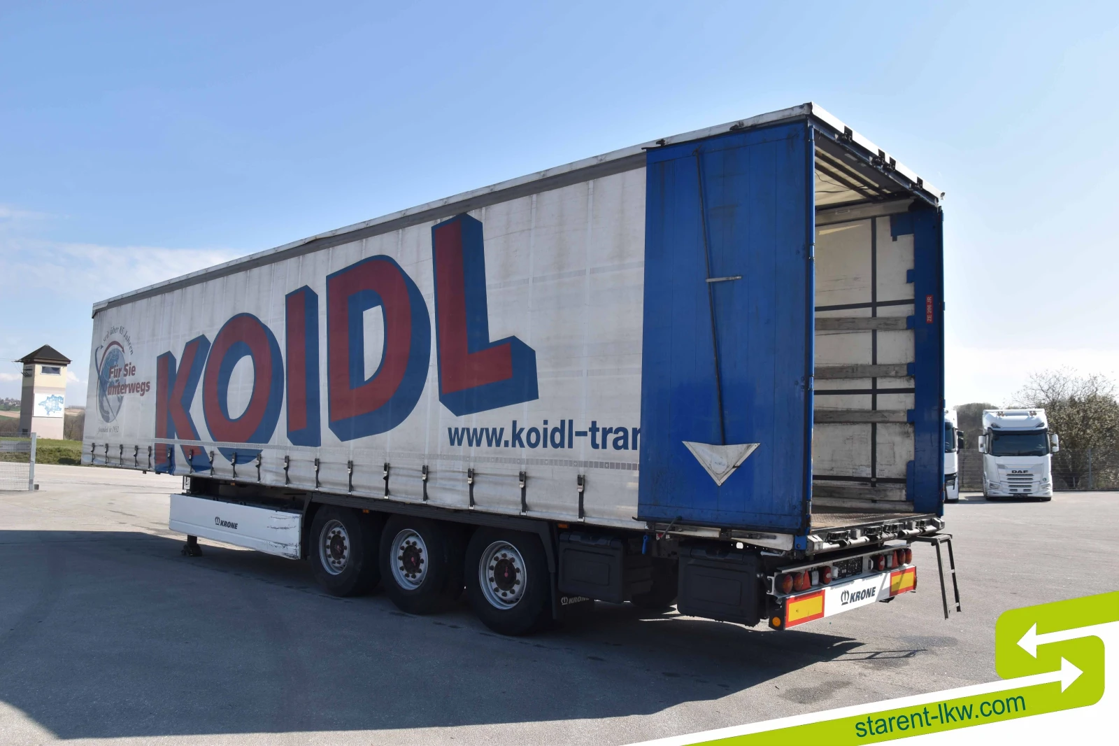 Полуремарке Krone TR26109, снимка 9 - Ремаркета - 53949367