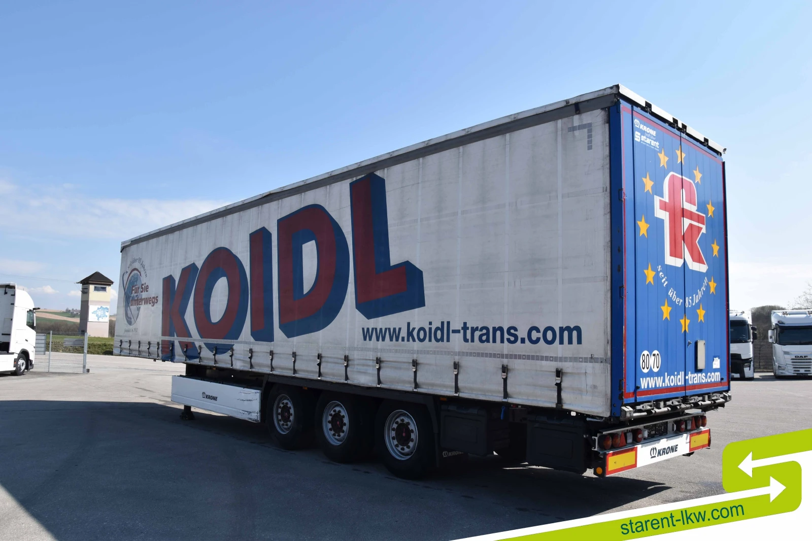 Полуремарке Krone TR26109, снимка 7 - Ремаркета - 53949367