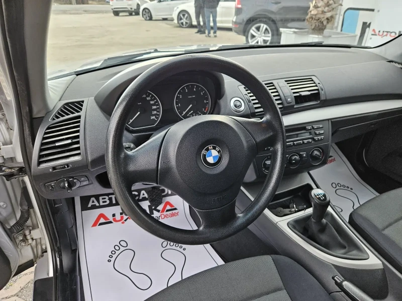 BMW 116 1.6i-116кс= М PACKET= КЛИМАТИК= 6СКОРОСТИ, снимка 8 - Автомобили и джипове - 48339377