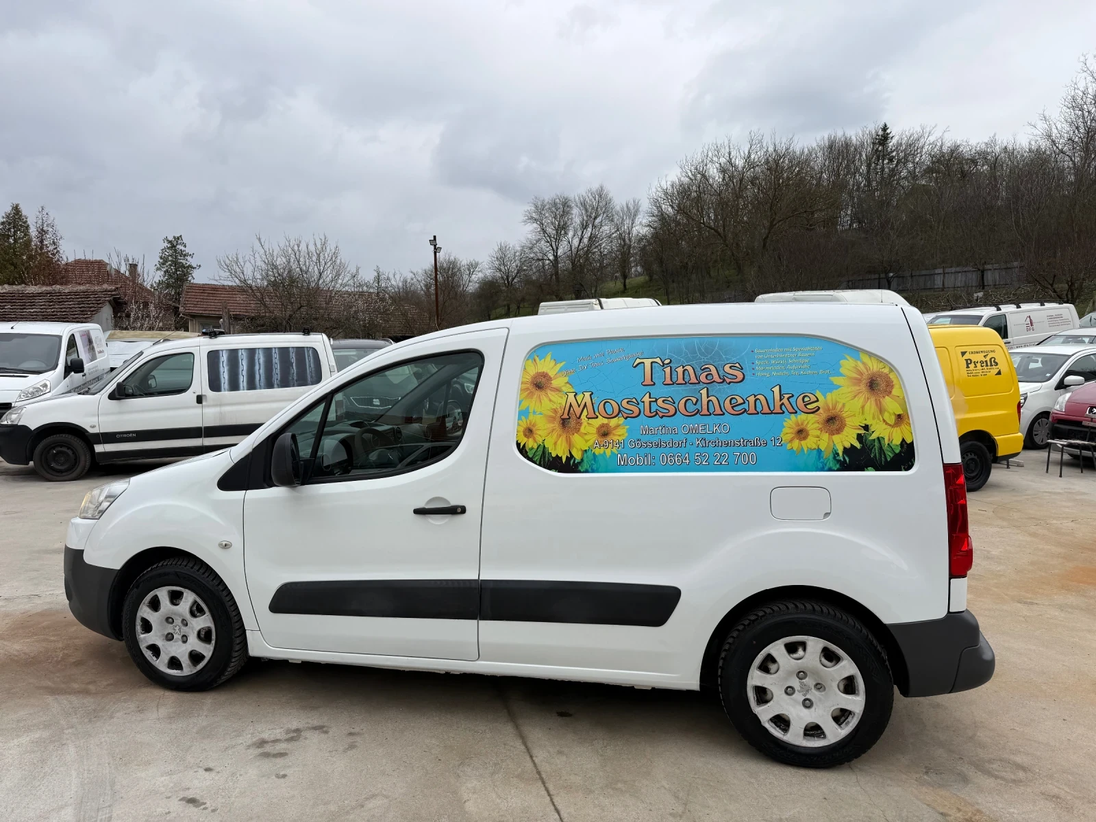 Peugeot Partner 1.6HDI КЛИМАТИК ЛИЗИНГ, снимка 8 - Автомобили и джипове - 54041795