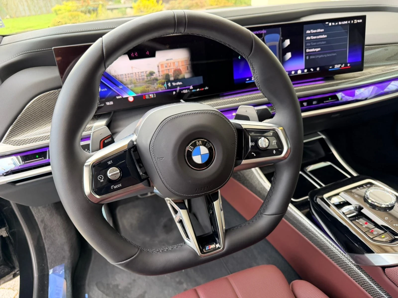 BMW 740 d xDrive M Sport Pro SkyLounge AutDoors Гаранция , снимка 8 - Автомобили и джипове - 55185376