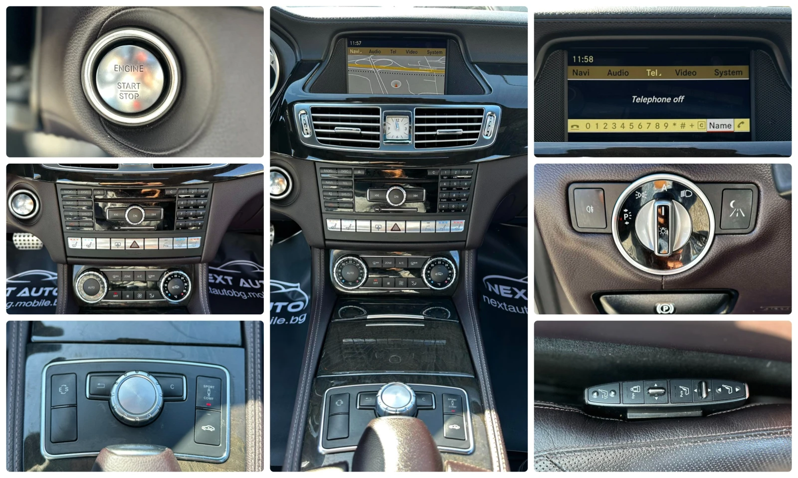 Mercedes-Benz CLS 350 D 265HP FULL AMG NIGHT VISION MASSAGE ��������� | Mobile.bg � ����������� 14