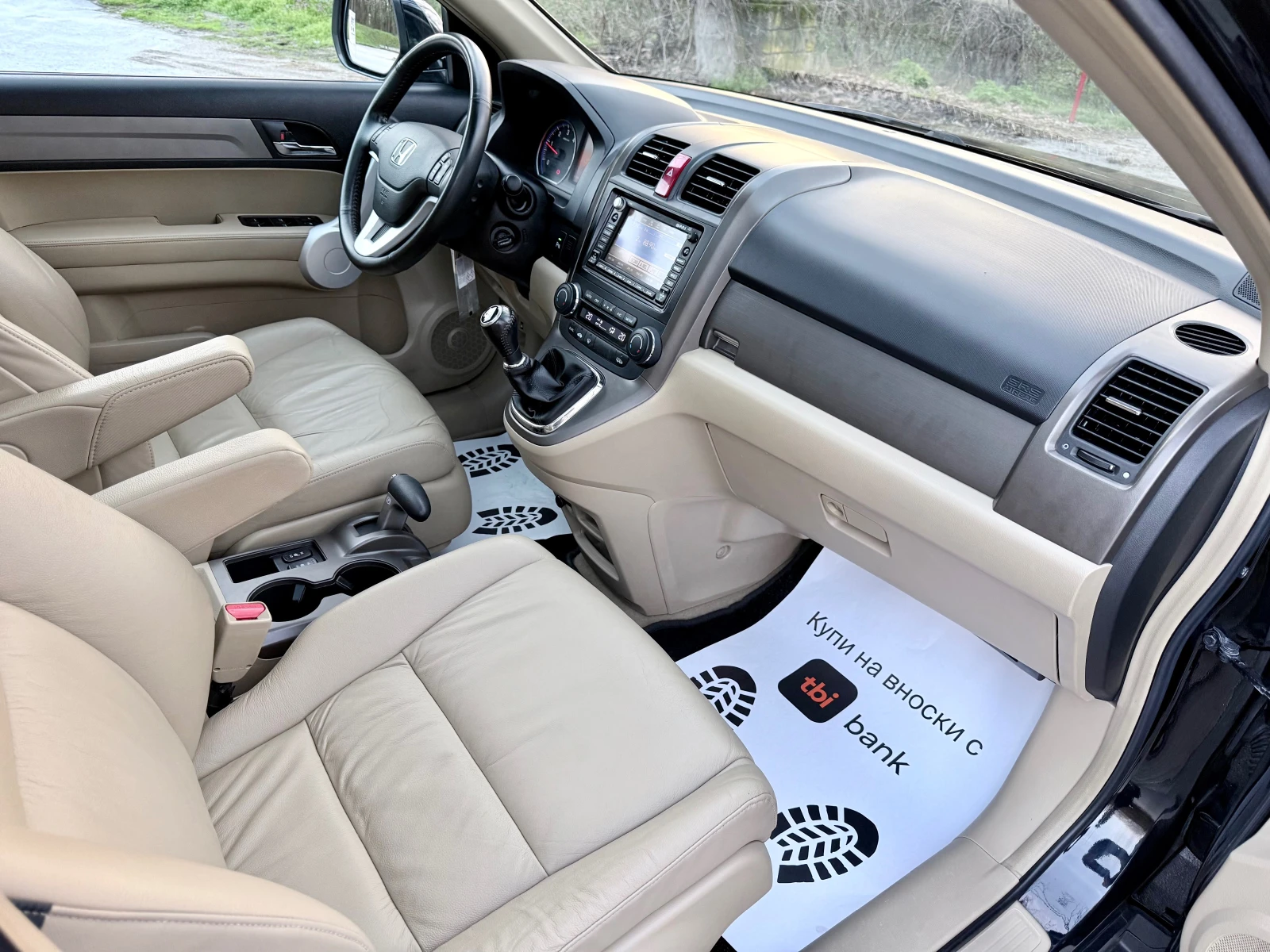 Honda Cr-v 2.2i-CTDi* 140k.c.Executive* 4Х4* Navi* Кожа* Лизи, снимка 10 - Автомобили и джипове - 54118039