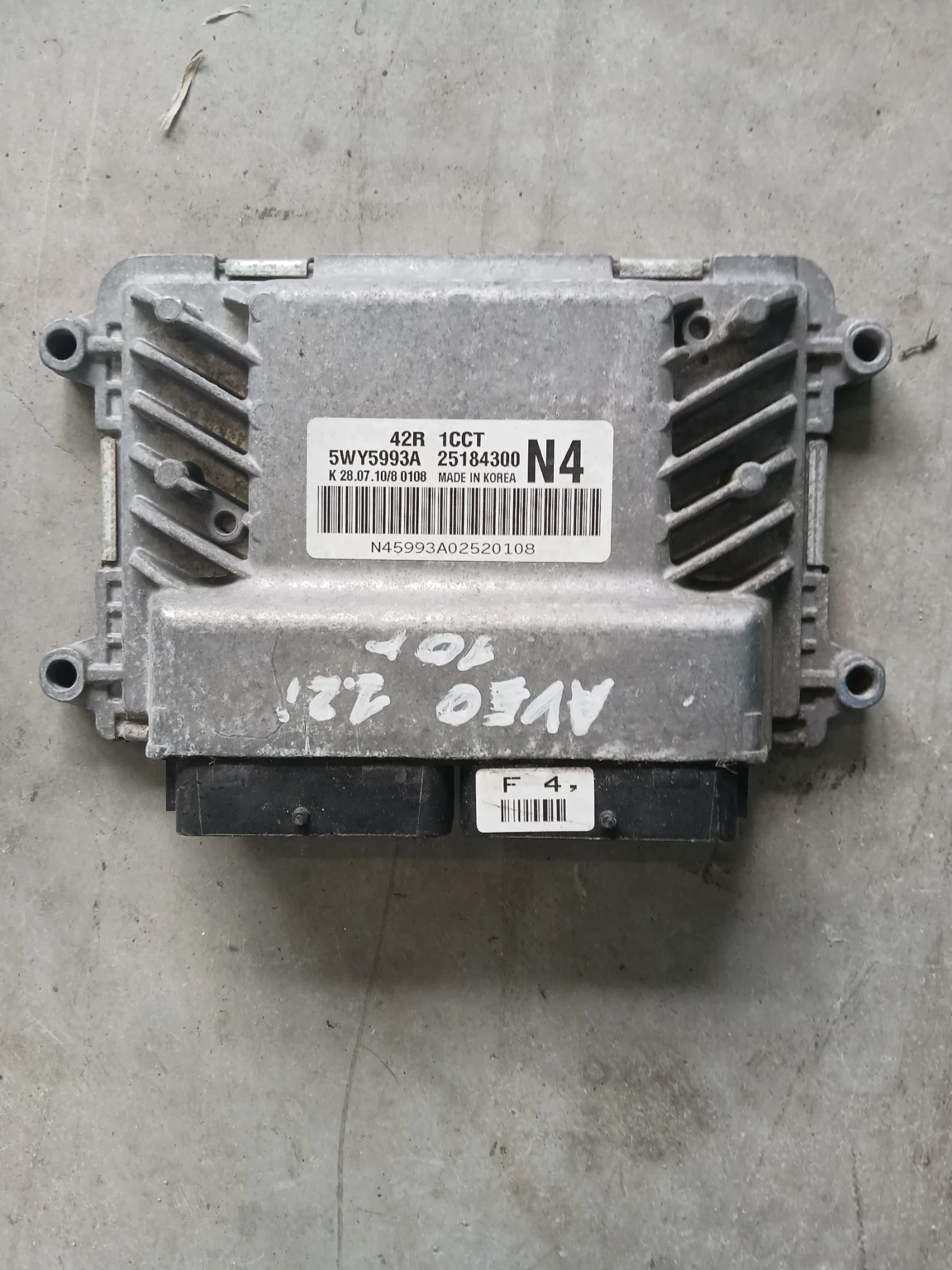 5WY5993A Компютър Chevrolet Aveo