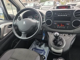 Peugeot Partner С-История 110кс Швейцария 5Местен Климатроник , снимка 15
