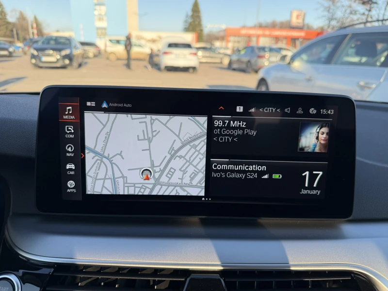 BMW 520 xDrive 190 к.с. 8АТ, снимка 13 - Автомобили и джипове - 53133054