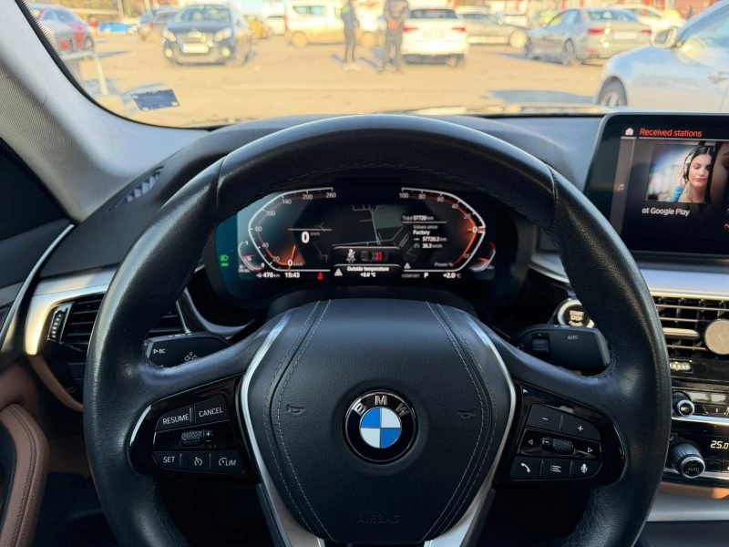 BMW 520 xDrive 190 к.с. 8АТ, снимка 10 - Автомобили и джипове - 53133054