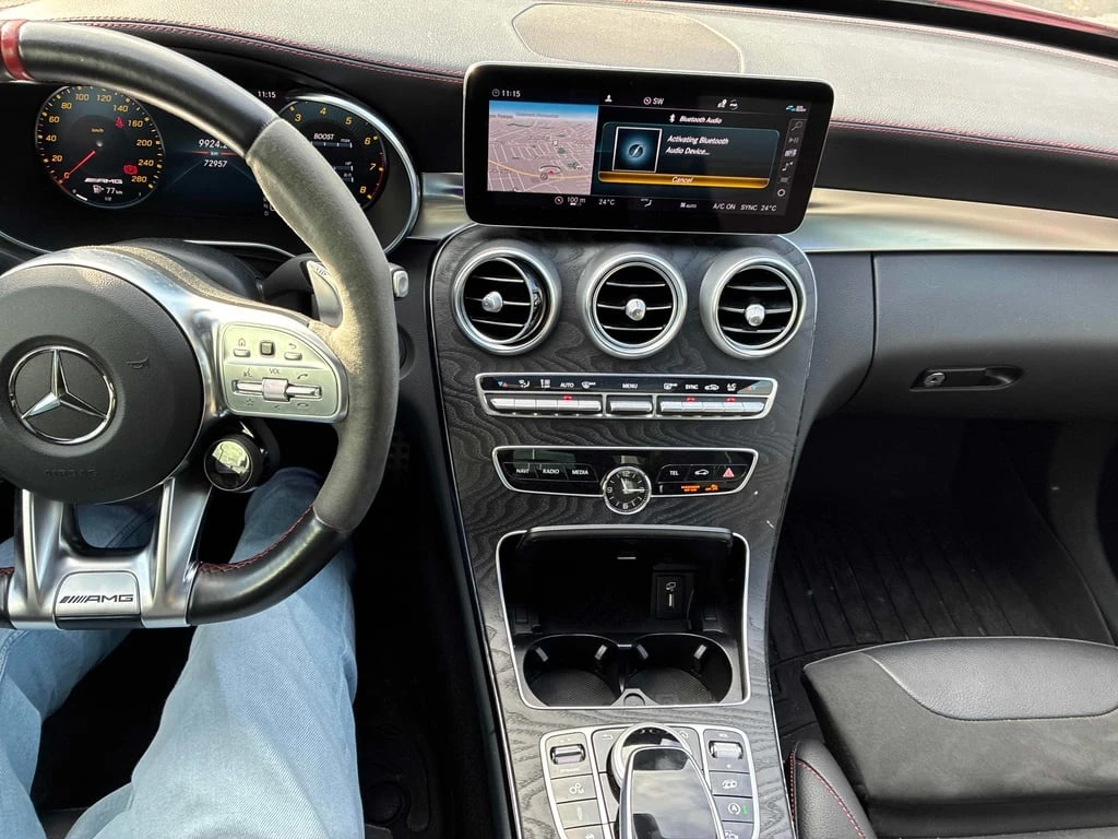 Mercedes-Benz C 43 AMG * CARFAX * БЕЗ ПЪРВОНАЧАЛНА ВНОСКА - изображение 9