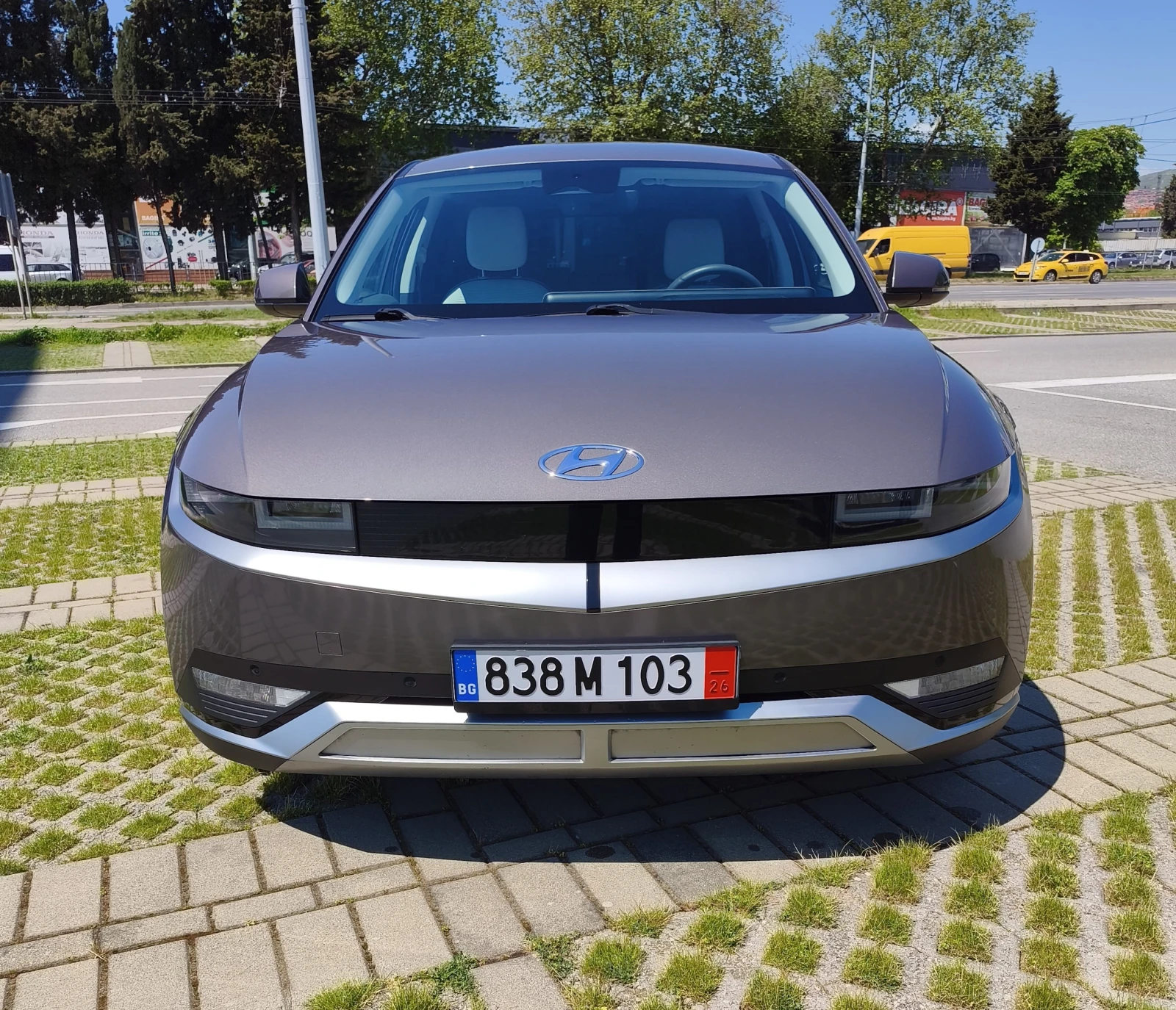 Hyundai Ioniq 5 CONNECT+ 77, 4KWh BOSE HEAD-UP КОЖА SOH100%, снимка 3 - Автомобили и джипове - 54439790