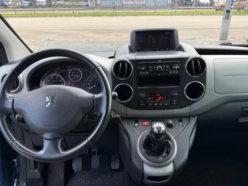 Peugeot Partner БЕНЗИН-ГАЗ НОВ ВНОС РЕАЛ КМ ГЕРМАНИЯ ФУЛ ЕКСТРИ , снимка 10 - Автомобили и джипове - 53567953