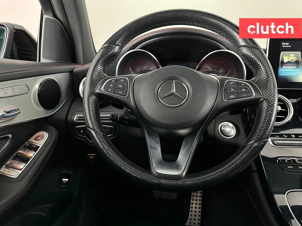 Mercedes-Benz GLC 43 AMG 4MATIC| PANO| ПОДГРЕВ| KEYLESS| LANE ASSIST, снимка 9 - Автомобили и джипове - 54114412