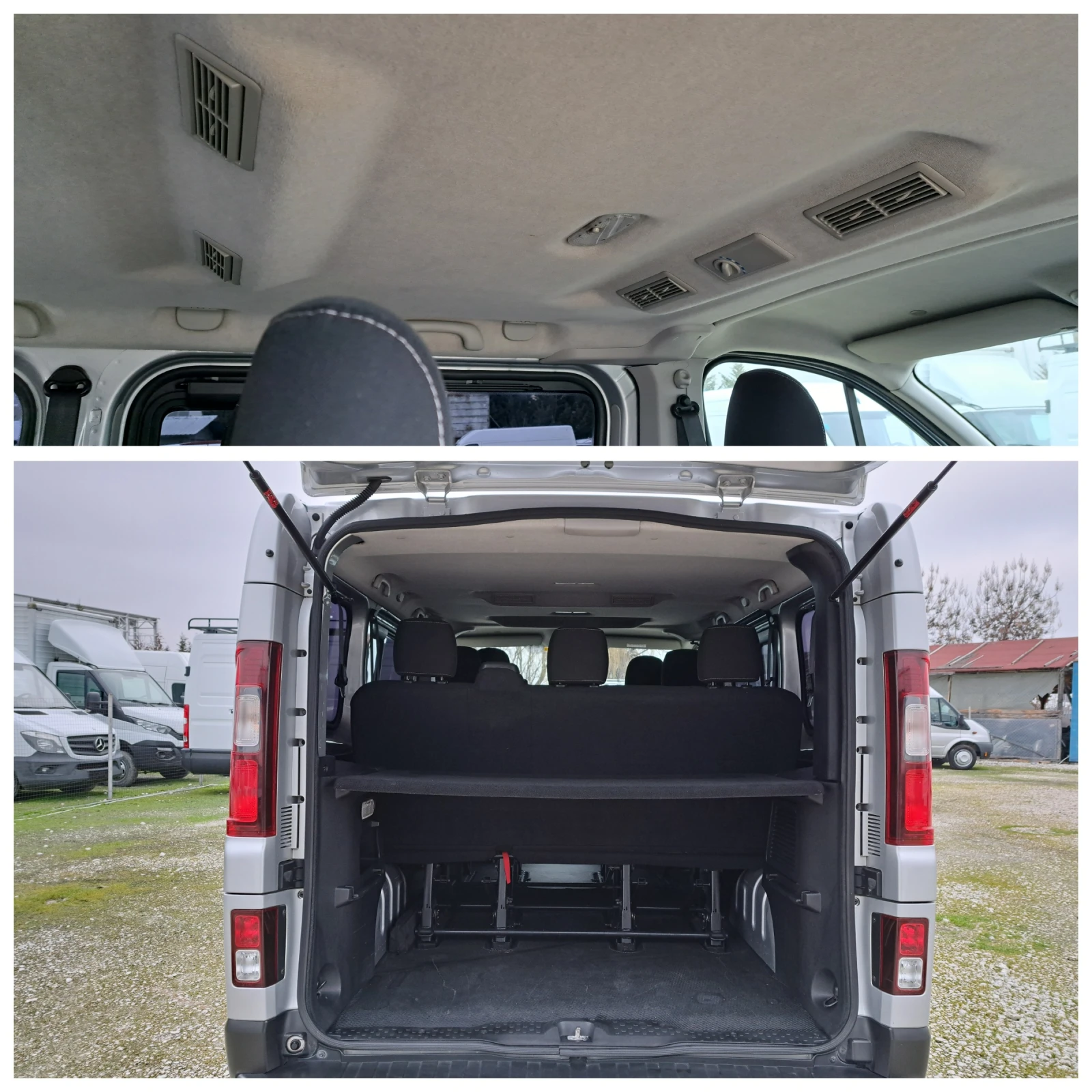 Renault Trafic 1.6DCI-145PS-6ск/НАВИГАЦИЯ/КАМЕРА/АВТОПИЛОТ/ЛЕД/, снимка 15 - Бусове и автобуси - 54060050