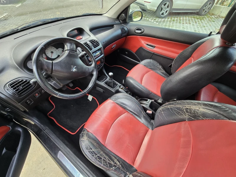 Peugeot 206 1.6 HDI 109 HP, снимка 7 - Автомобили и джипове - 53241862