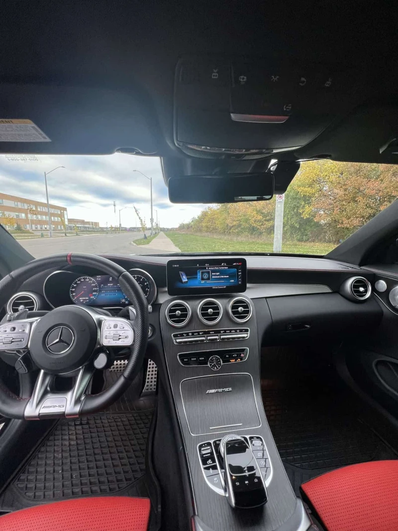 Mercedes-Benz C 63 AMG S| DISTRONIC| BURMESTER| БЕЗ УДАРИ| ЦЕНА ДО БГ, снимка 9 - Автомобили и джипове - 53576749