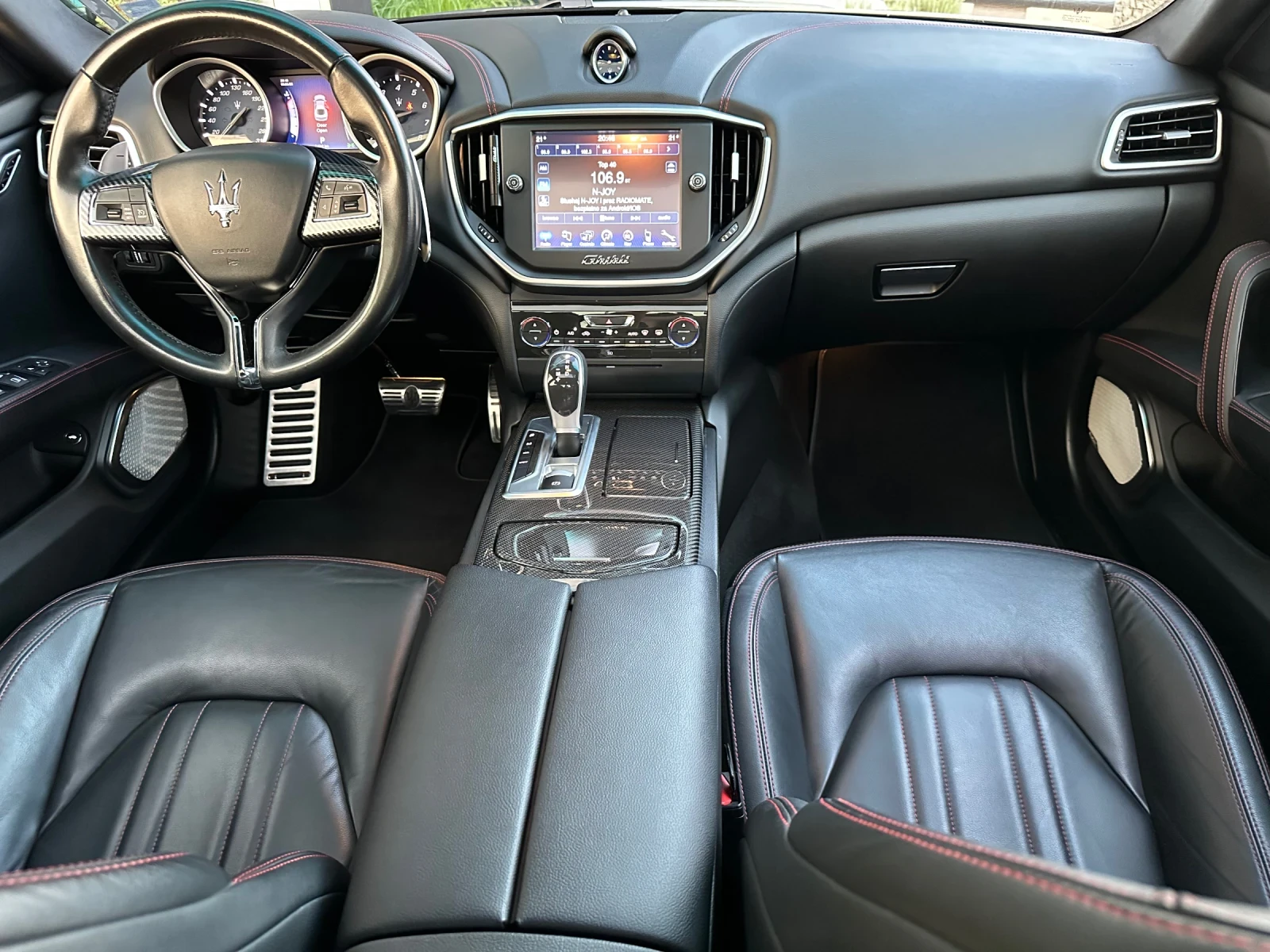 Maserati Ghibli SQ4* 3.0* V6* Bi-Turbo* 85 000km* Carbon* Keyless  | Mobile.bg   13