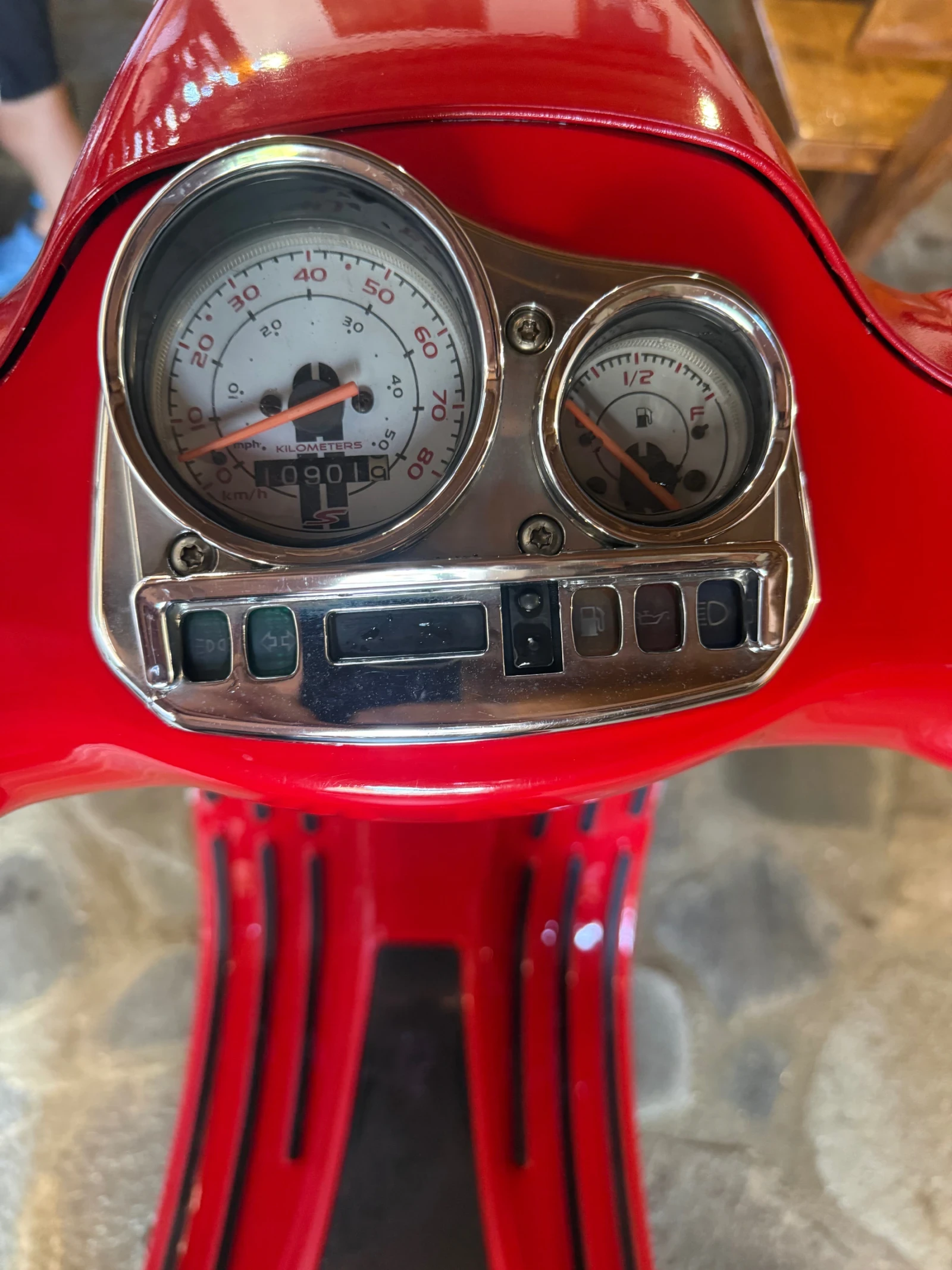 Vespa Sprint S50-KIT POLINI 2012г Регистриран!!!, снимка 10 - Мотоциклети и мототехника - 55076205