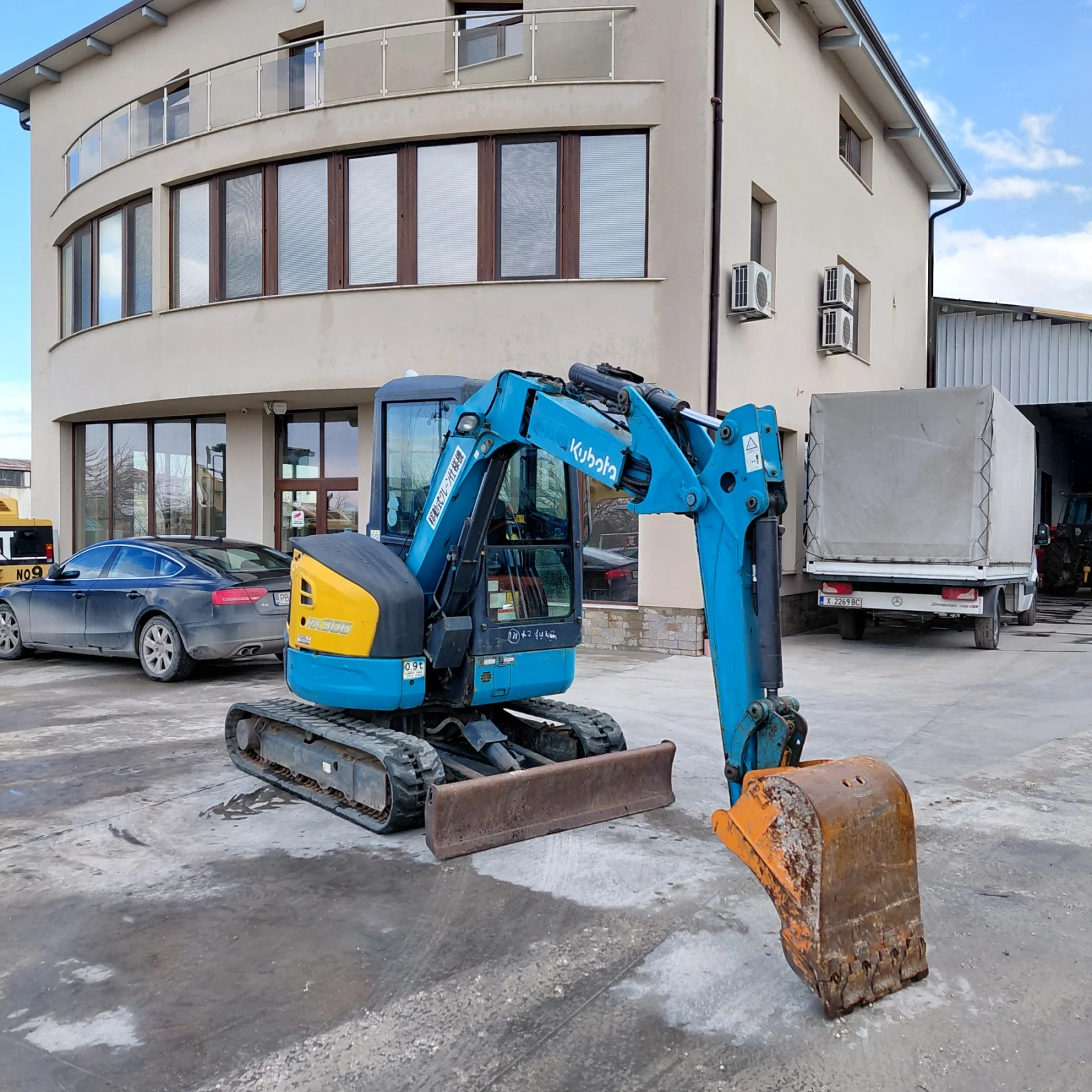 Багер Kubota RX-306 * 2 КОФИ + 1 ЩИПКА * НАЛИЧЕН *  - изображение 7