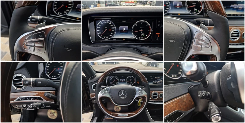 Mercedes-Benz S 350 ! L/AMG/GERMANY/MONITORI/DISTR/NIGHT/ОБДУХ/CAM/LI, снимка 10 - Автомобили и джипове - 47037457